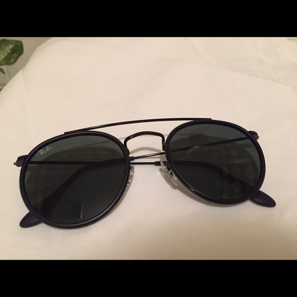 Ray-Ban Double Bridge Rounds (sunglasses only) - Picture 9 of 13